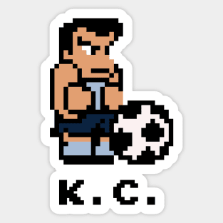 8-Bit Soccer - Kansas City Sticker